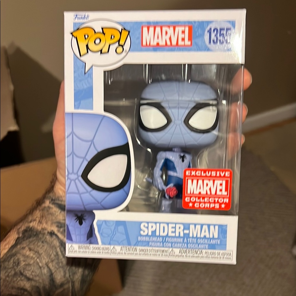 Funko Pop Marvel Spider-Man Blue
